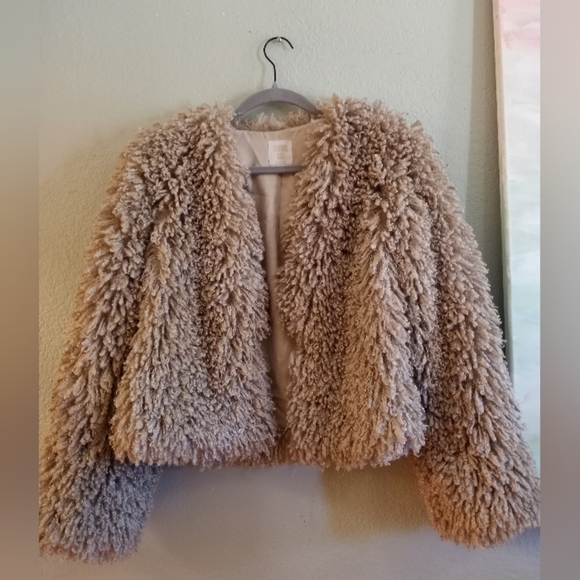 Anna Sui Vintage Rare Y2K Bohemian Festival Iconic Faux Mongolian Fur Jacket - Picture 4 of 10